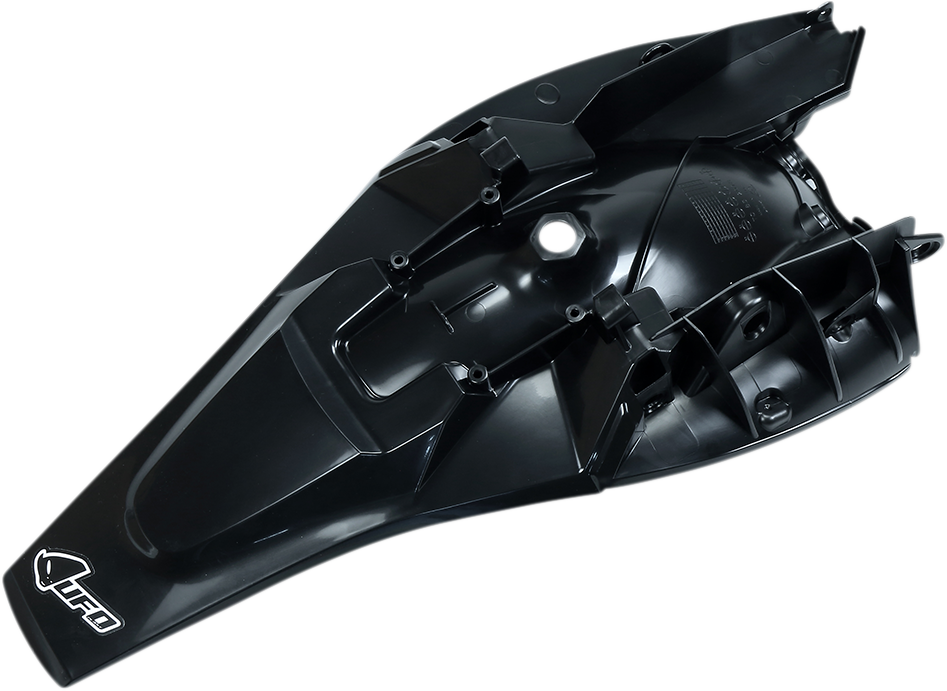 UFO MX Rear Fender - Black HU03383-001