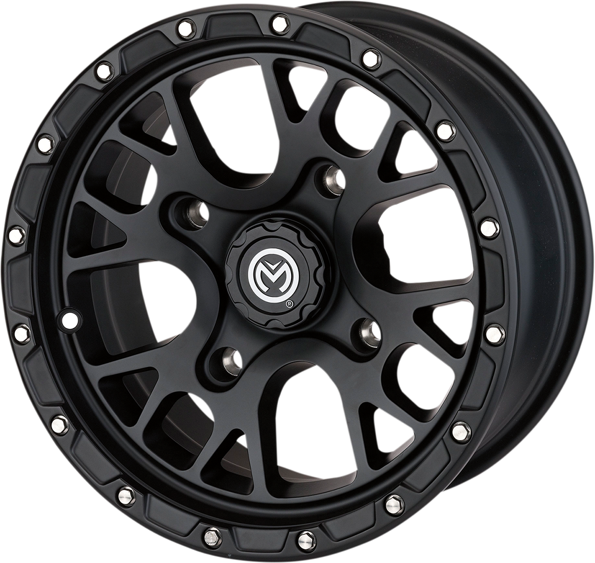 MOOSE UTILITY Wheel - 545X - Front/Rear - Black - 15x7 - 4/156 - 4+3 545MO157156SB44