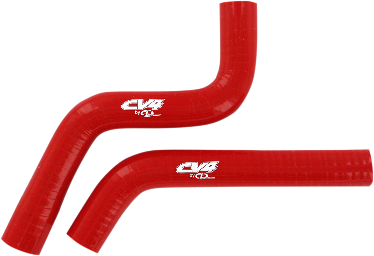 CV4 Radiator Hose Kit - Red SFSMBC154R