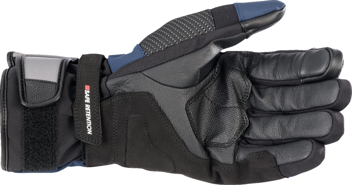 ALPINESTARS Andes V3 Drystar® Gloves - Black/Dark Blue - 2XL 3527521-1267-2X