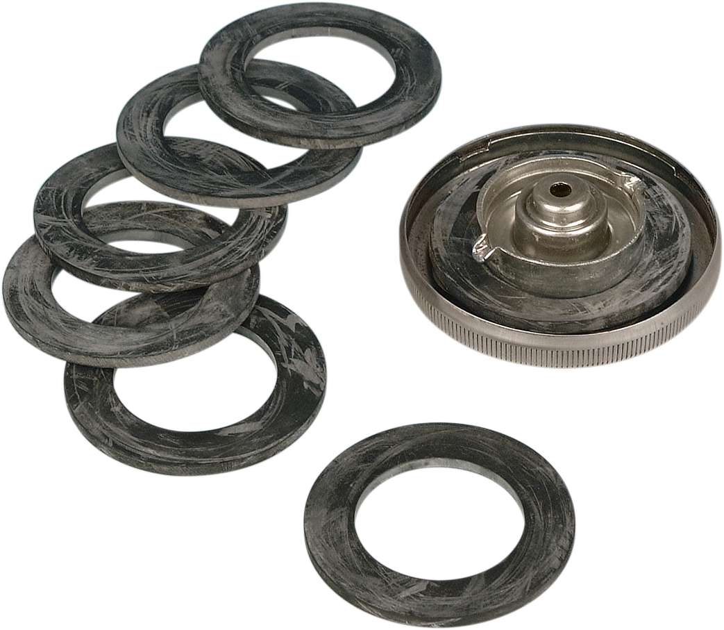 JAMES GASKET Thick Fuel Cap Gaskets Quantity (10 pack)  JGI-61111-77