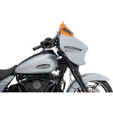 KLOCK WERKS Kolor Flare™ Windshield - 8" - Orange - FLHX KWW-01-0729