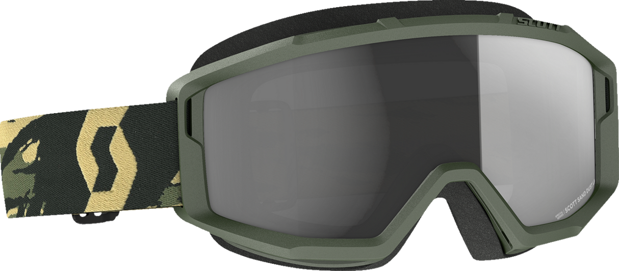 SCOTT Primal Sand Dust Goggles - Camo Khaki - Dark Gray 278600-6800053