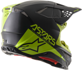 ALPINESTARS Supertech M8 Helmet - Echo - MIPS® - Black/Yellow - Large 8302621-1158-LG