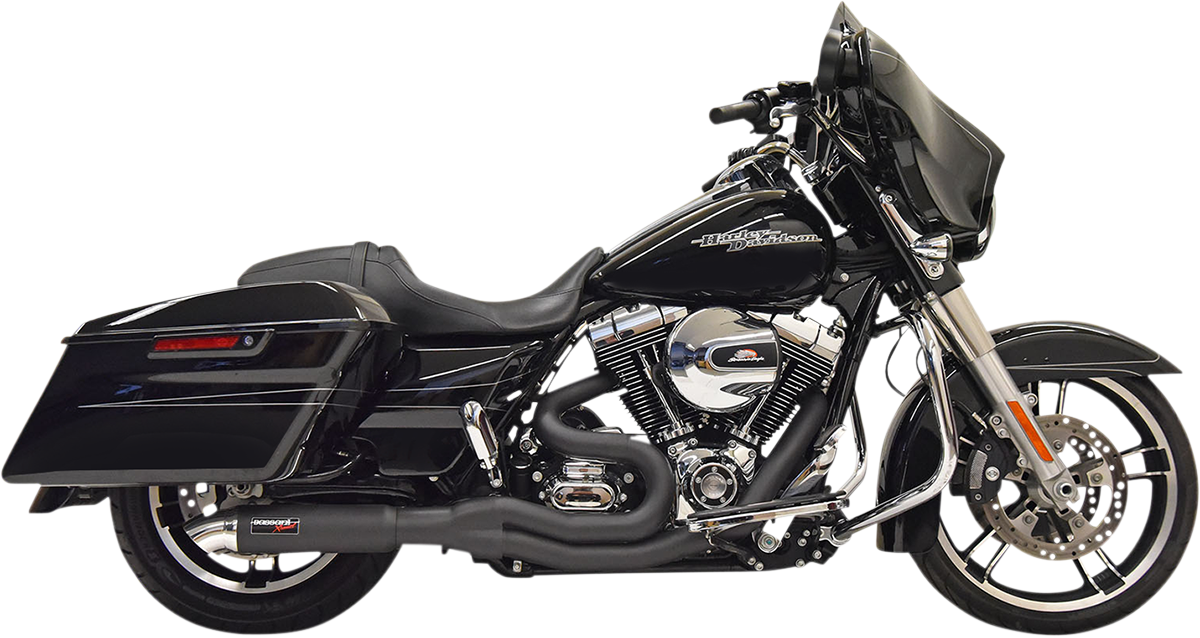 BASSANI XHAUST 2:1 Exhaust - Chrome 1F68C