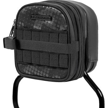 SADDLEMEN Fundamentals Sissy Bar Bag - Black EX000978