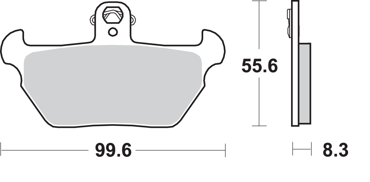 SBS HS Brake Pads - BMW - 644HS 644HS