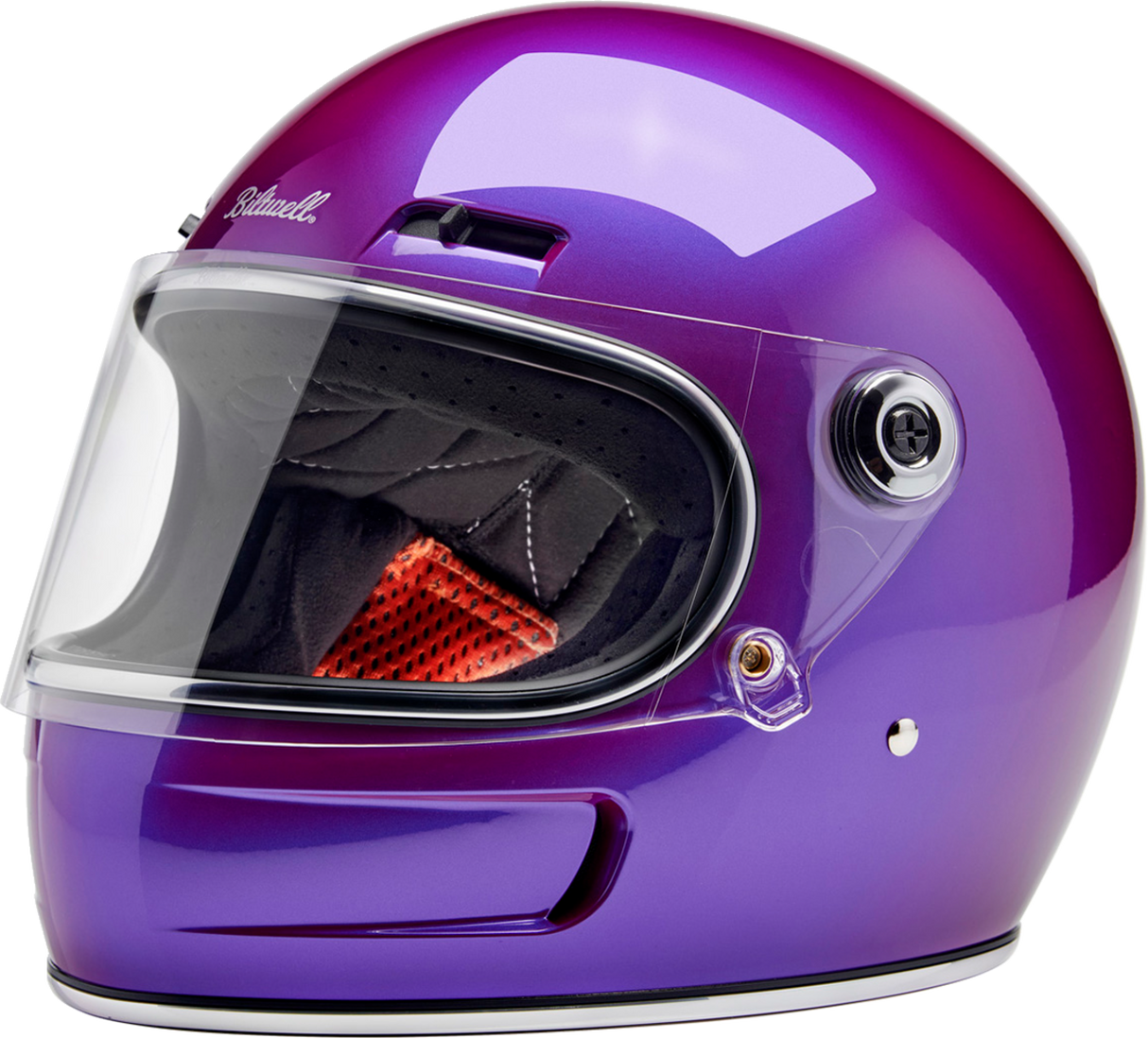 BILTWELL Gringo SV Helmet - Metallic Grape - Large 1006-339-504