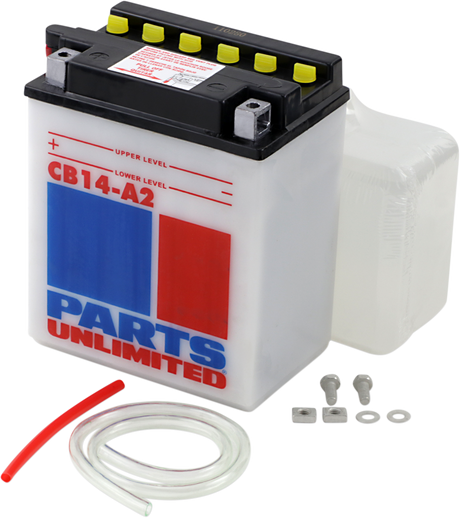 Parts Unlimited Battery - Yb14-A2 Cb14-A2-Fp