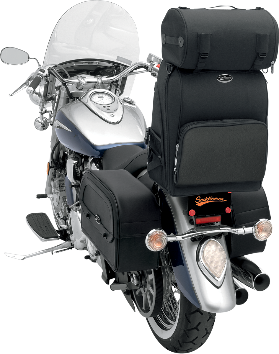 SADDLEMEN S2600 Deluxe Sissy Bar Bag 3515-0081