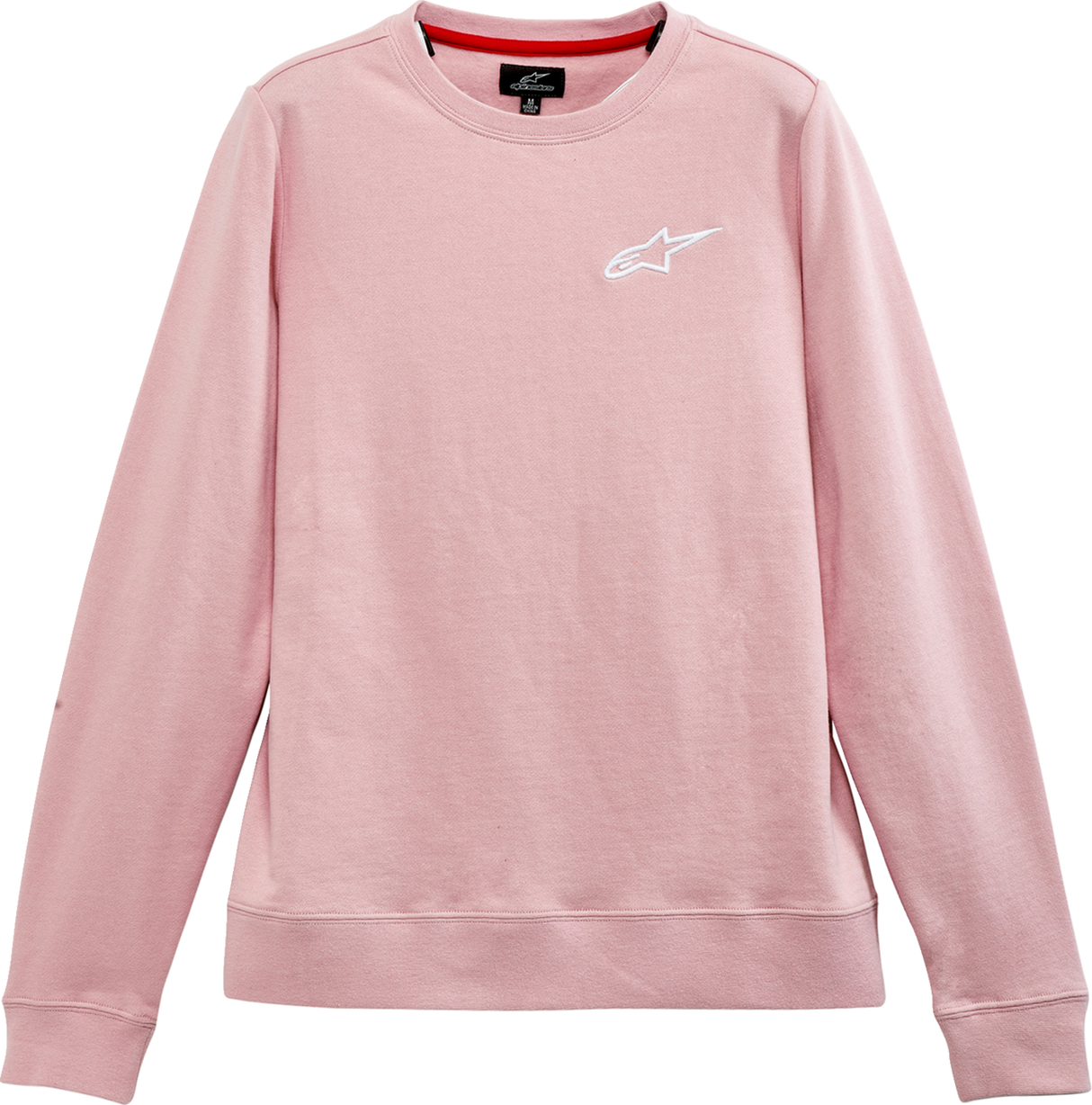 ALPINESTARS Women's Ageless Crew Fleece - Pink - Medium 1232518203100M