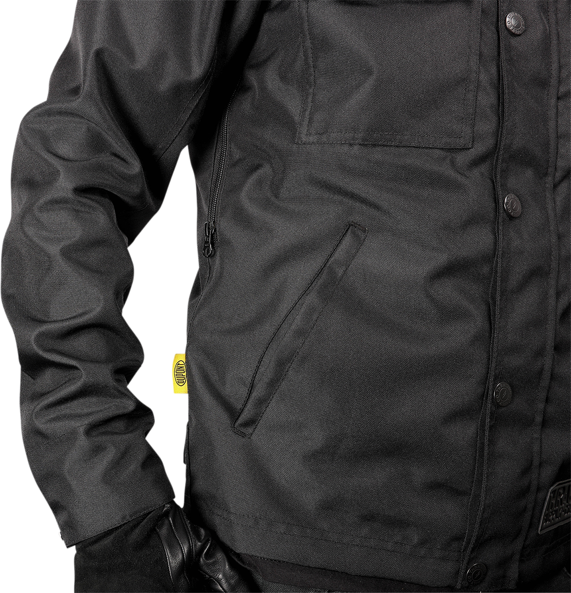 THRASHIN SUPPLY CO. Atlas Jacket - Black - Medium TMJ-02-09