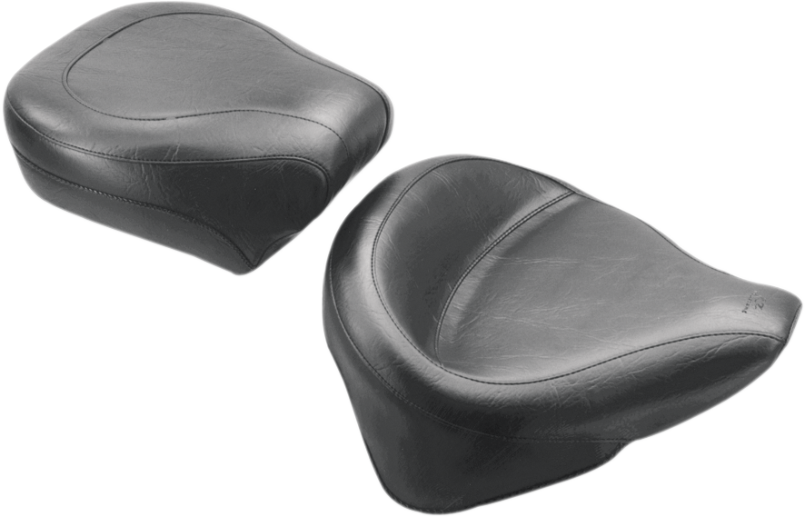 MUSTANG Wide Vintage Solo Seat - FLST '08-'17 76181