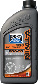 BEL-RAY V Twin Semi Synthetic Oil - 20W-50 -1L 96910-BT1