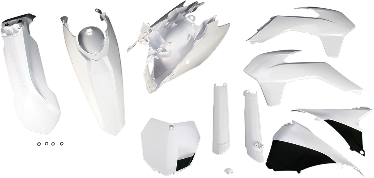 ACERBIS Full Replacement Body Kit - White/Black 2314330002