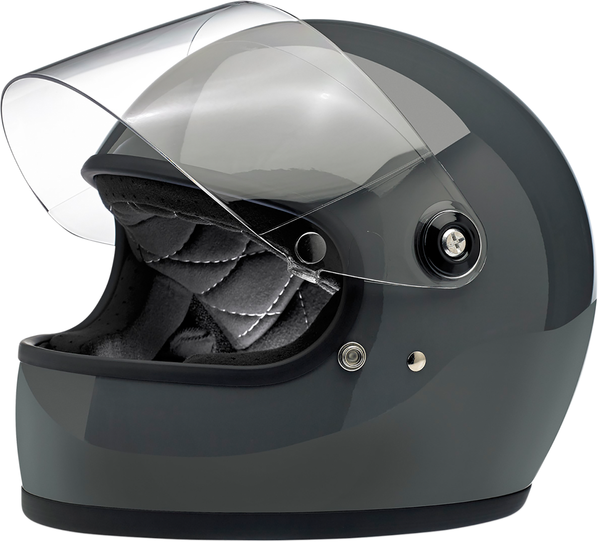 BILTWELL Gringo S Helmet - Gloss Storm Gray - XS 1003-109-101