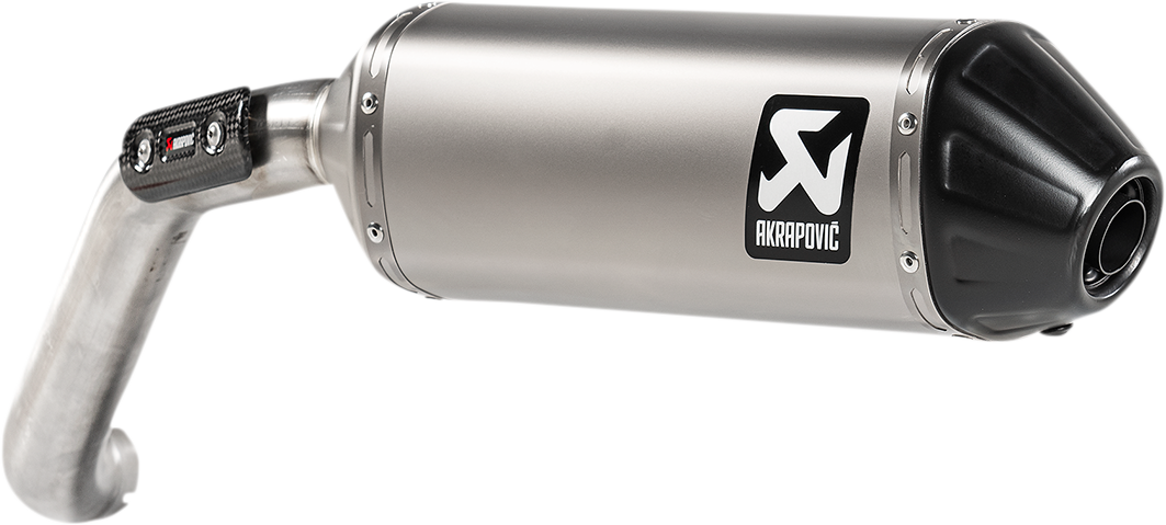 AKRAPOVIC Moto Guzzi V85 Titanium Muffler S-MG8SO1-HFTT 1811-3988