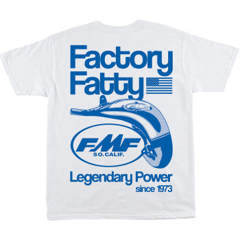 FMF Factory Fatty T-Shirt - White - Small HO25118902WHTSM