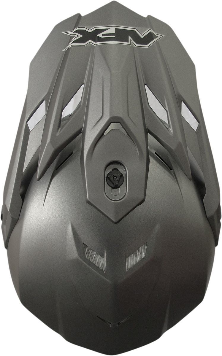 AFX FX-19R Helmet - Frost Gray - Large 0110-7054