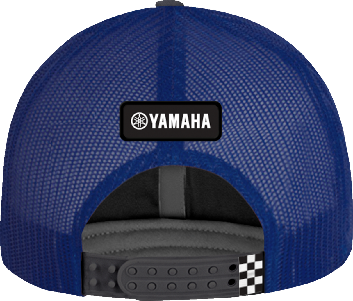 YAMAHA APPAREL Yamaha Race Team Hat - Gray/Blue NP21A-H3241