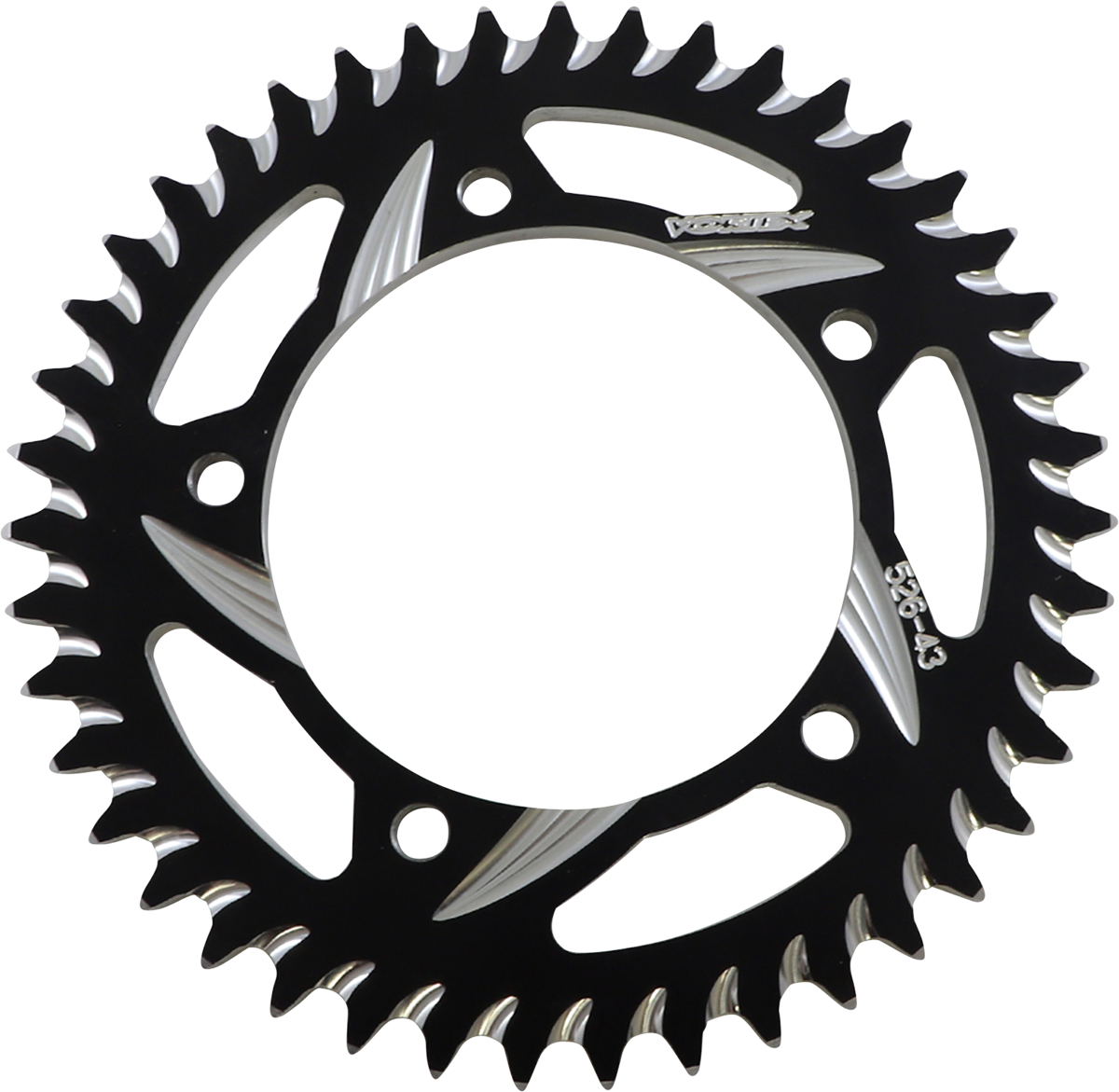 VORTEX CAT5 Sprocket - Black - 43 Tooth 526ZK-43