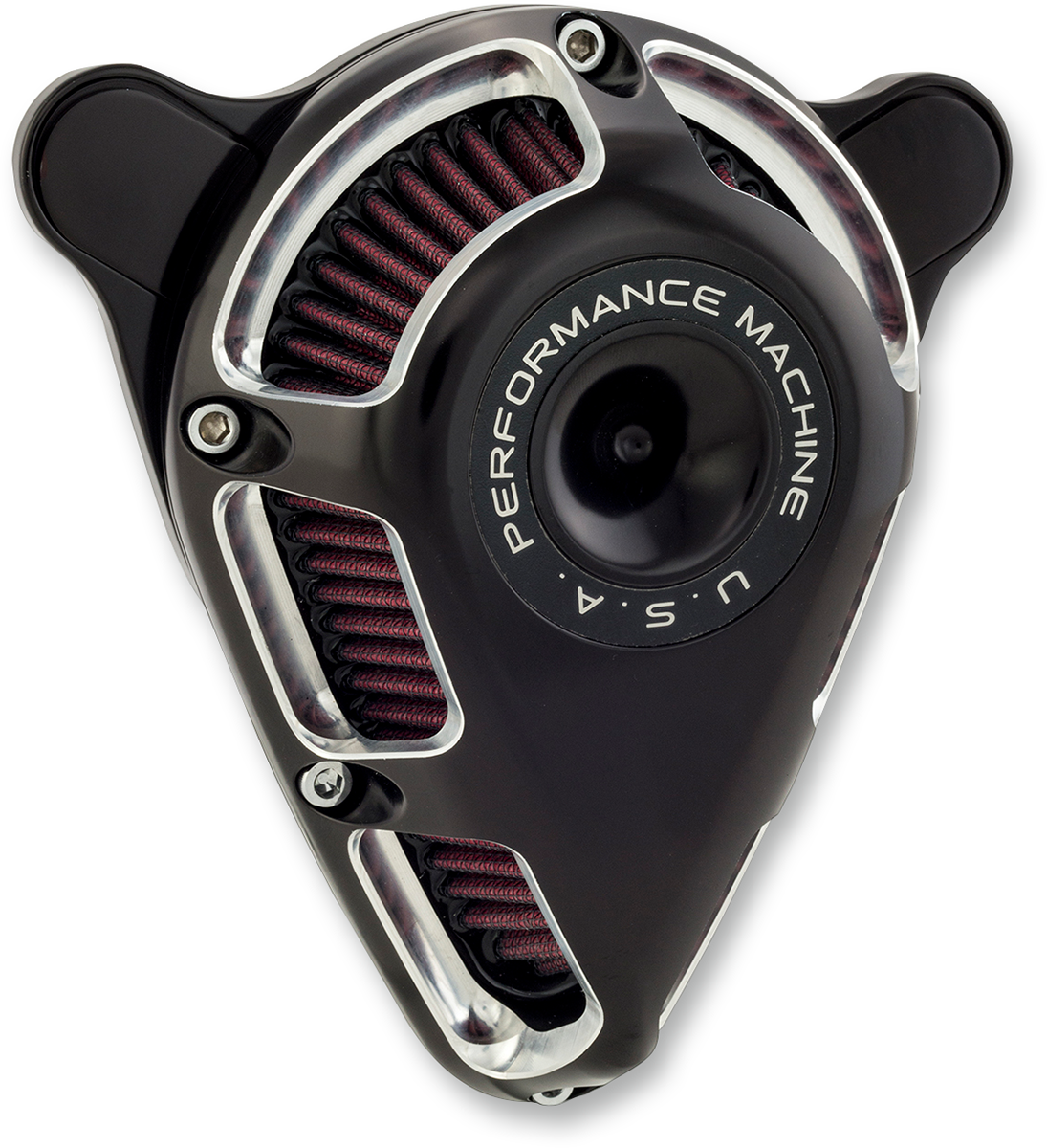 PERFORMANCE MACHINE (PM) Jet Air Cleaner - Contrast Cut - M8 0206-2140-BM