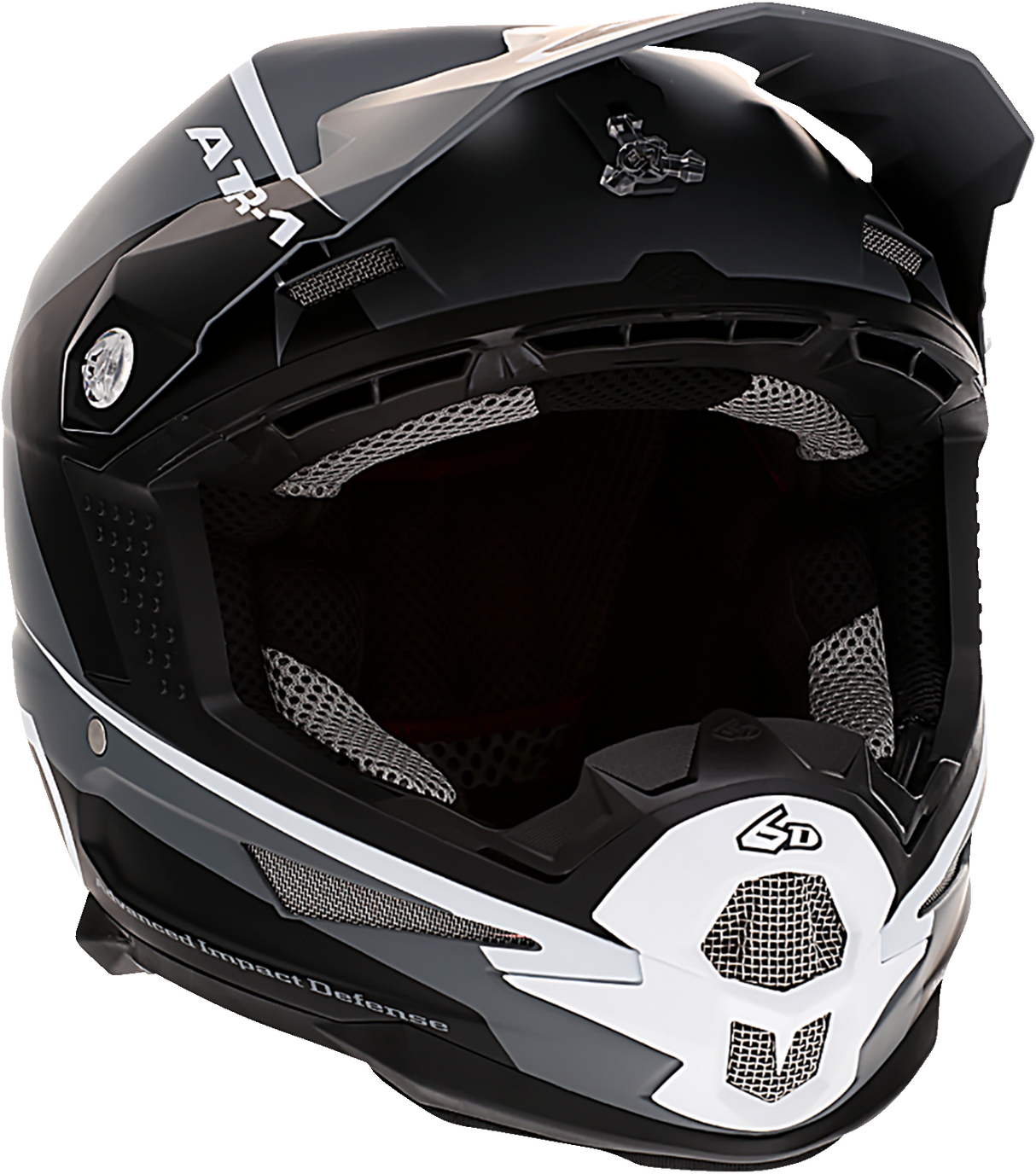 6D ATR-1 Helmet - Stealth - White - Medium 10-4616