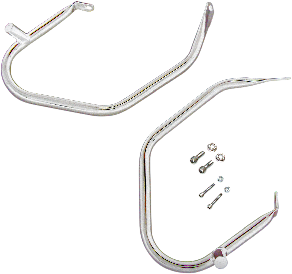 DRAG SPECIALTIES Saddlebag Guard - Chrome 21034