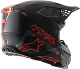 ALPINESTARS Supertech M8 Helmet - Echo - MIPS® - Black/Red/Gloss - Small 8302621-1116-SM