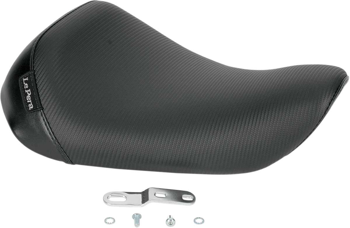 LE PERA Bare Bones Solo Seat - Carbon Fiber - Black - XL LF-006CB