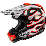 ARAI VX-Pro4 Helmet - Flame - White - XL 0110-8958