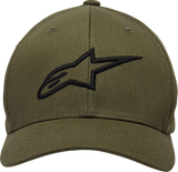 ALPINESTARS Ageless Curve Hat - Military/Black - Small/Medium 1017810106910SM