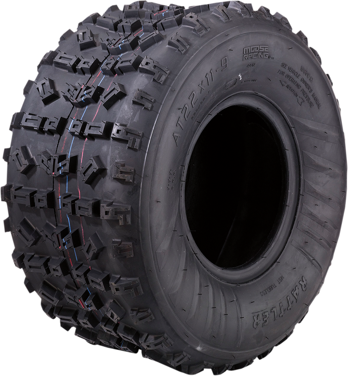 MOOSE RACING Tire - Rattler - Rear - 18x10-8 - 6 Ply 0880-360