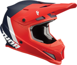 THOR Sector Helmet - Chev - Red/Navy - Small 0110-7321