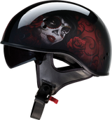 Z1R Vagrant Helmet - Red Catrina - Black/Red - Small 0103-1314