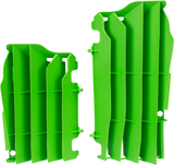 UFO Radiator Louvers - Green - KXF450 AC02471