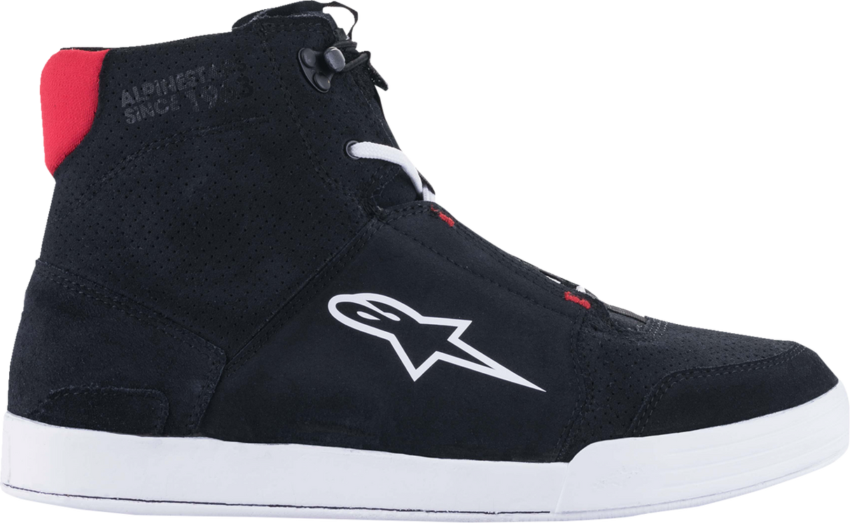 ALPINESTARS Chrome Shoes - Black/White/Red - US 10.5 2512322130410.5