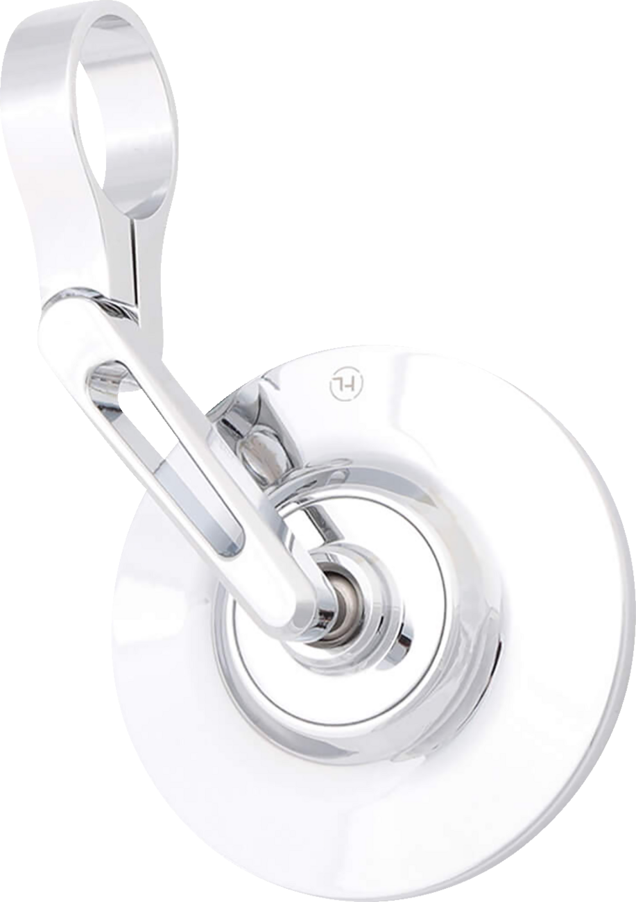 HIGHSIDER Mirror - Conero-XS - Side View - Round - Chrome 301-081