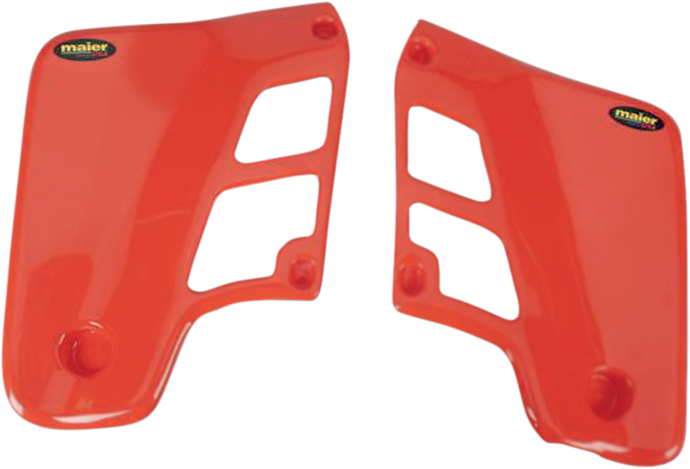 MAIER Radiator Scoops - CR500 '86-'88 - Orange 600157