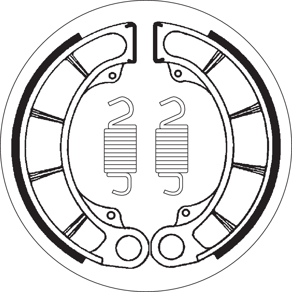 SBS Brake Shoes - Honda 2059