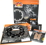 MOTO-MASTER Brake Rotor Kit - Flame Series - 270mm 310022-PU