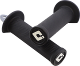 ODI Grips - Ruffian - ATV/PWC - Black/Silver J33RFB-S