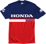 D'COR VISUALS Honda HRC T-Shirt - Navy - Medium 80-114-2