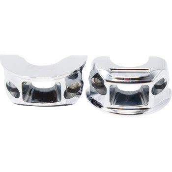 KODLIN USA Perch Clamps - Brake/Clutch - Chrome K56243