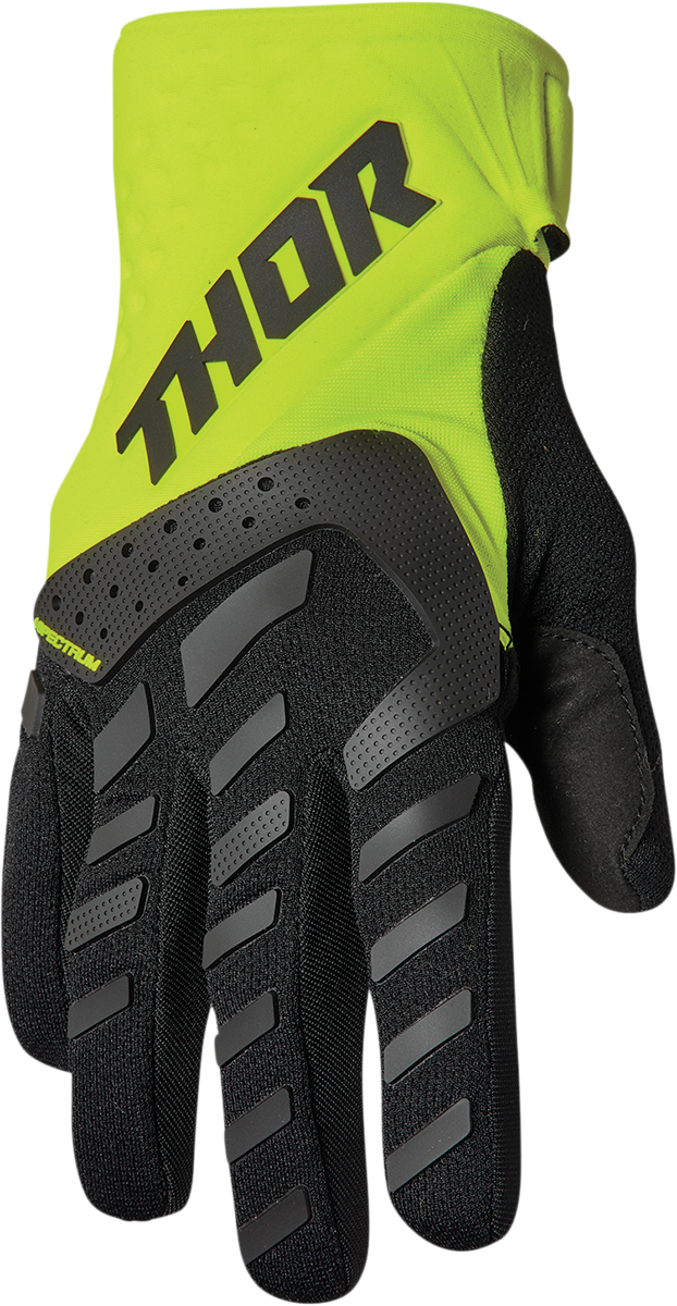 THOR Spectrum Gloves - Black/Acid - Small 3330-6850