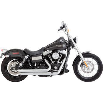 VANCE & HINES Big Shots Staggered Exhaust System - Chrome  17958