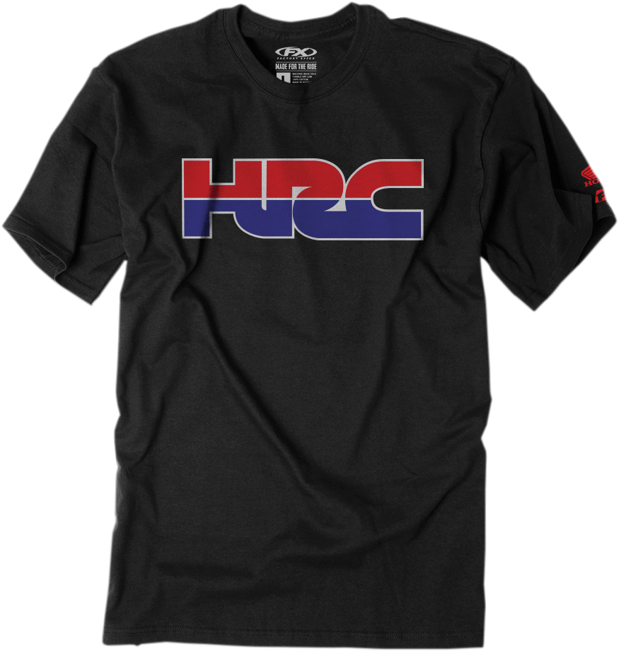 FACTORY EFFEX Honda HRC T-Shirt- Black - 2XL  22-87328