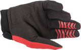 ALPINESTARS Youth Full Bore Gloves - Bright Red/Black - Small 3543622-3031-S