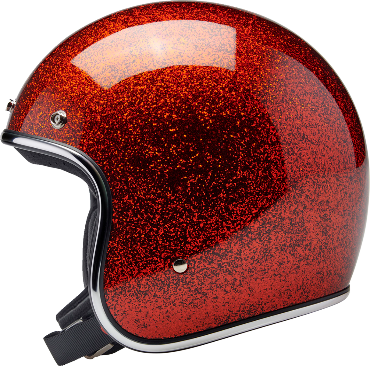 BILTWELL Bonanza Helmet - Rootbeer Megaflake - Medium 1001-457-203