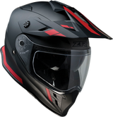 Z1R Range Helmet - Uptake - Black/Red - Small 0140-0014